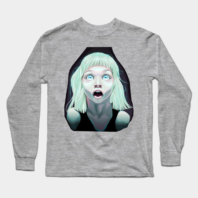 Open Wide Eyes Long Sleeve T-Shirt by djprobsbd